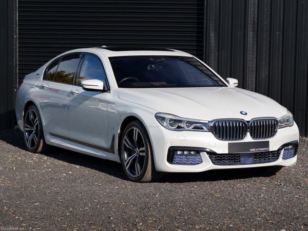 BMW 7-Series Saloon, Petrol Plug-in Hybrid, 2017, White