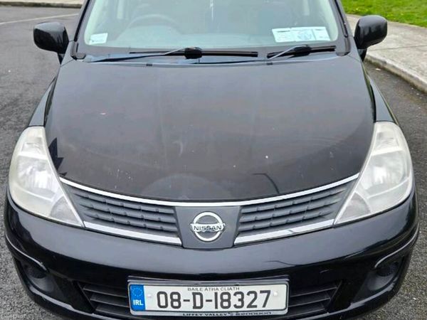 Nissan Tiida Hatchback, Petrol, 2008, Black
