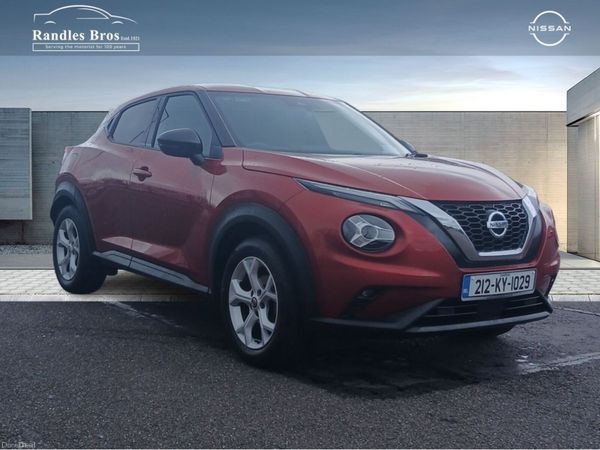 Nissan Juke SUV, Petrol, 2021, Red