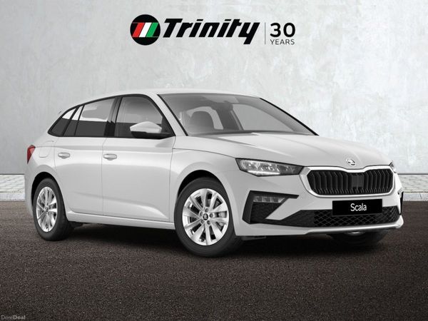 Skoda Scala Hatchback, Petrol, 2026, White