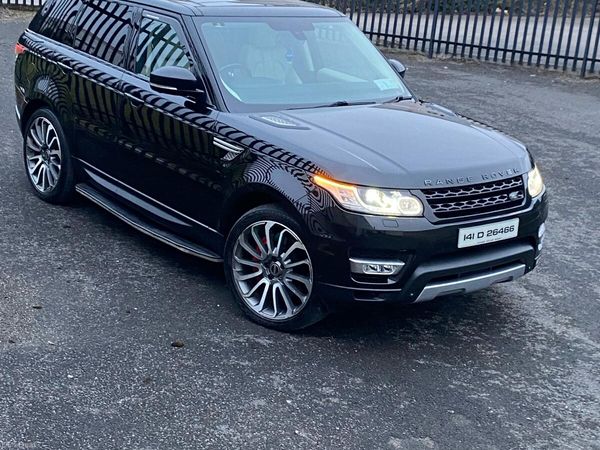 Land Rover Range Rover Sport SUV, Diesel, 2014, Black