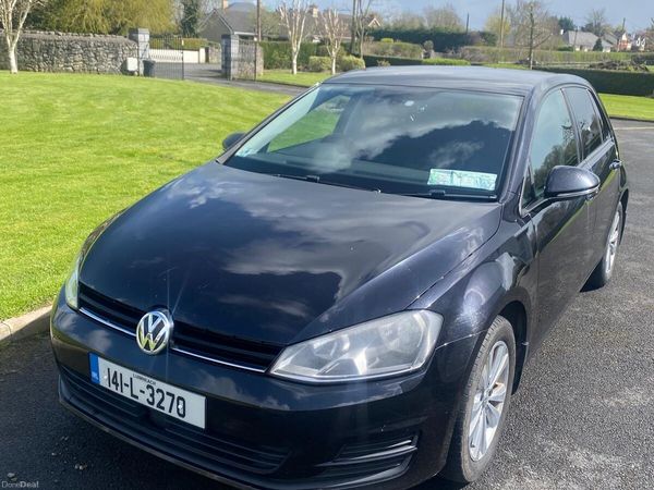 Volkswagen Golf Hatchback, Diesel, 2014, Black