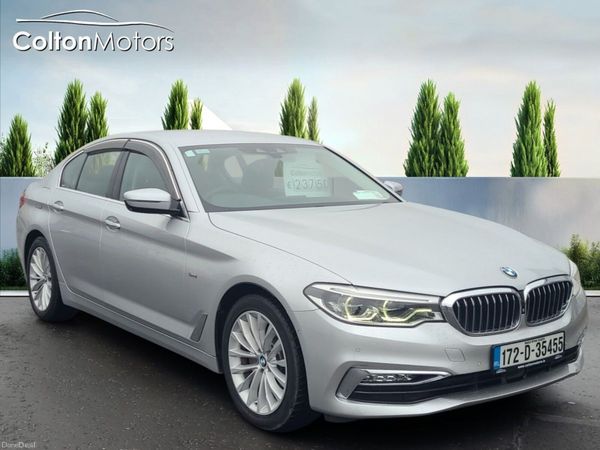 BMW 5-Series Saloon, Diesel, 2017, Silver