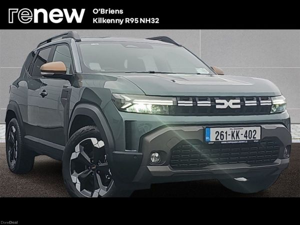 Dacia Duster SUV, Petrol Hybrid, 2026, Green