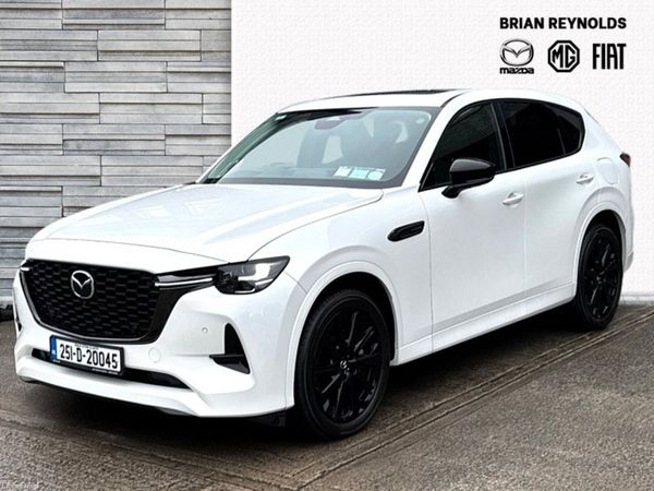 Mazda CX-60 SUV, Petrol Plug-in Hybrid, 2025, White