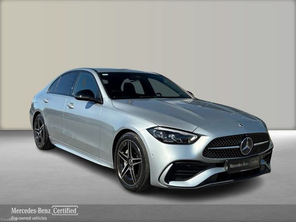 Mercedes-Benz C-Class Saloon, Diesel Hybrid, 2023, Grey