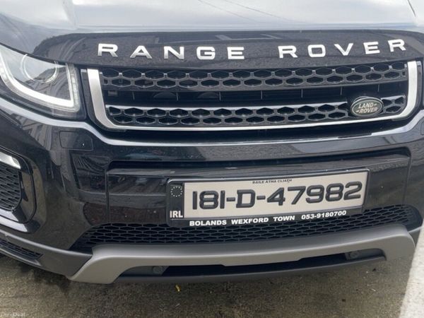 Land Rover Range Rover Evoque SUV, Diesel, 2018, Black