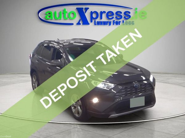 Toyota RAV4 SUV, Petrol Hybrid, 2021, Grey