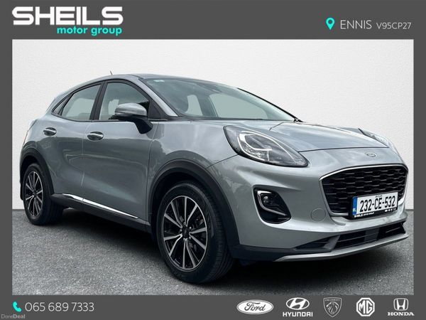 Ford Puma SUV, Petrol Hybrid, 2023, Grey