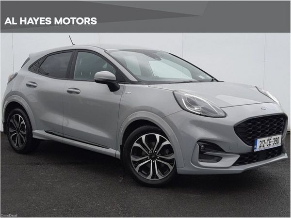 Ford Puma Hatchback, Petrol Hybrid, 2021, Grey