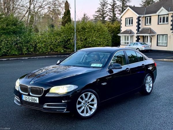 BMW 5-Series Saloon, Diesel, 2013, Black