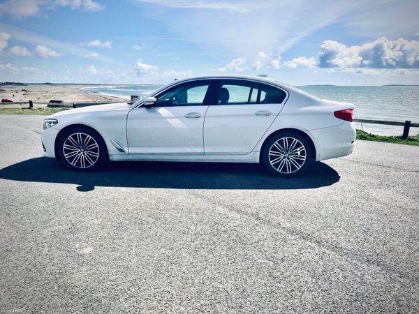 BMW 5-Series Saloon, Diesel, 2017, White
