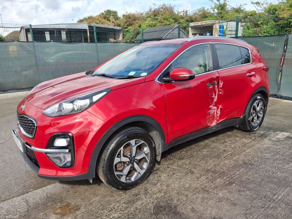 Kia Sportage MPV, Diesel, 2020, Red