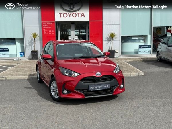 Toyota Yaris Hatchback, Petrol Hybrid, 2022, Red