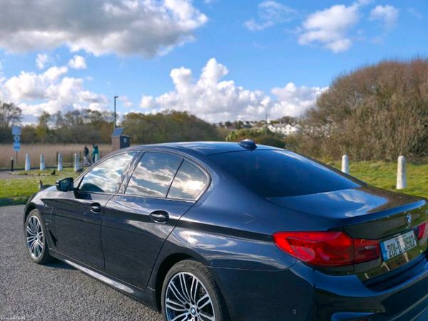 BMW 5-Series Saloon, Petrol Plug-in Hybrid, 2020, Black