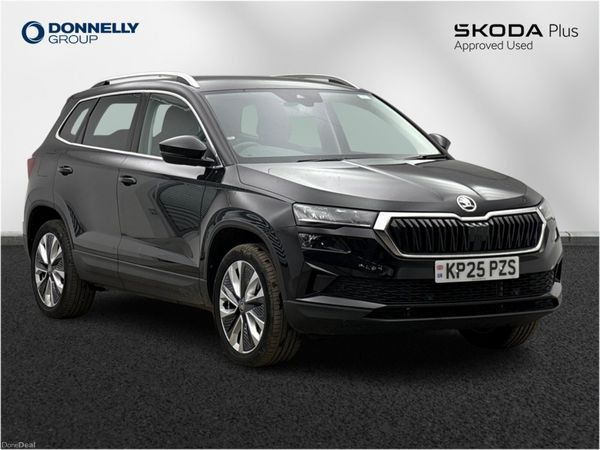 Skoda Karoq Estate, Petrol, 2025, Black