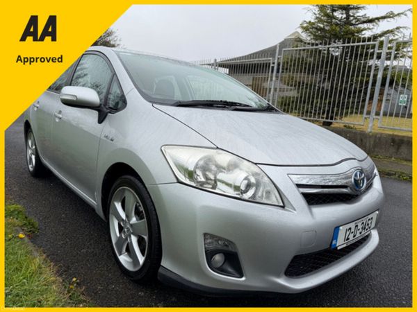 Toyota Auris Hatchback, Petrol Hybrid, 2012, Silver
