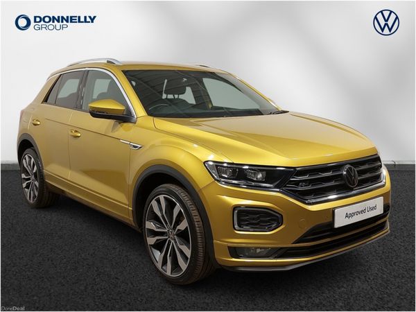 Volkswagen T-Roc Hatchback, Petrol, 2021, Yellow