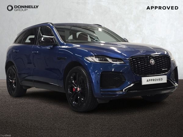 Jaguar F-Pace Estate, Petrol Hybrid, 2023, Blue
