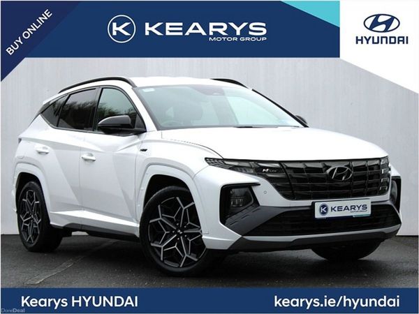 Hyundai Tucson SUV, Petrol Plug-in Hybrid, 2023, White