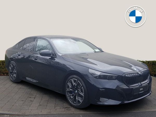 BMW 5-Series Saloon, Petrol Plug-in Hybrid, 2026, Black