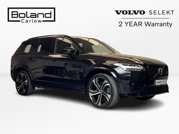 Volvo XC90 SUV, Petrol Plug-in Hybrid, 2021, Black
