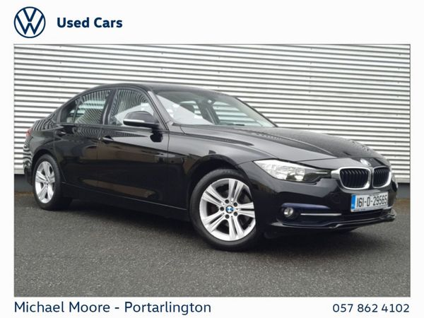 BMW 3-Series Saloon, Diesel, 2016, Black