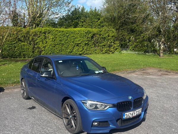 BMW 3-Series Saloon, Petrol Plug-in Hybrid, 2016, Blue