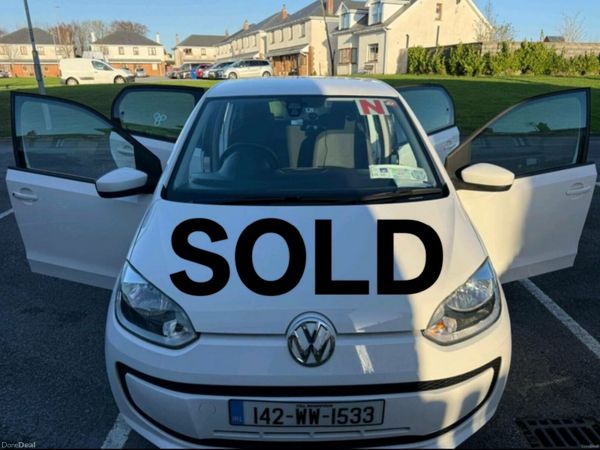 Volkswagen up! Hatchback, Petrol, 2014, White