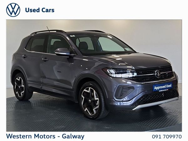 Volkswagen T-Cross SUV, Petrol, 2025, Grey