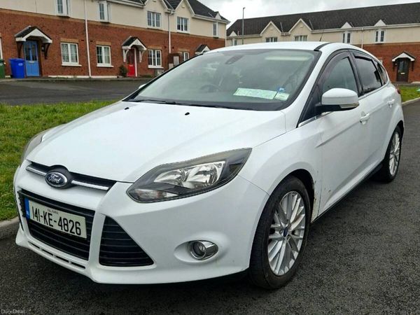 Ford Focus Hatchback, Diesel, 2014, White