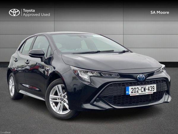 Toyota Corolla Hatchback, Petrol Hybrid, 2020, Black