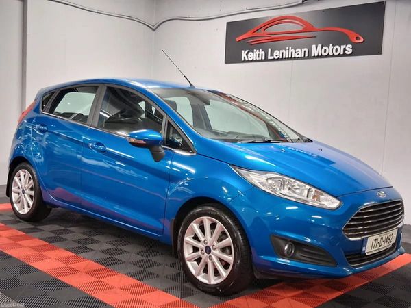 Ford Fiesta Hatchback, Petrol, 2017, Blue