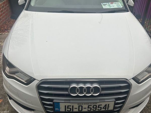 Audi A3 Saloon, Petrol, 2015, White