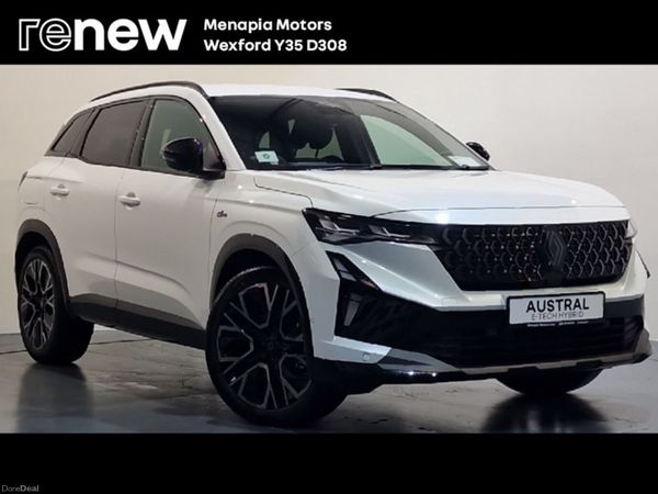 Renault Austral SUV, Petrol Hybrid, 2026, White