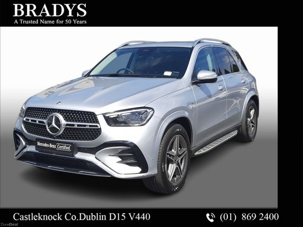 Mercedes-Benz GLE SUV, Diesel Plug-in Hybrid, 2025, Silver