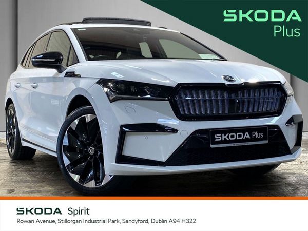 Skoda Enyaq SUV, Electric, 2022, White