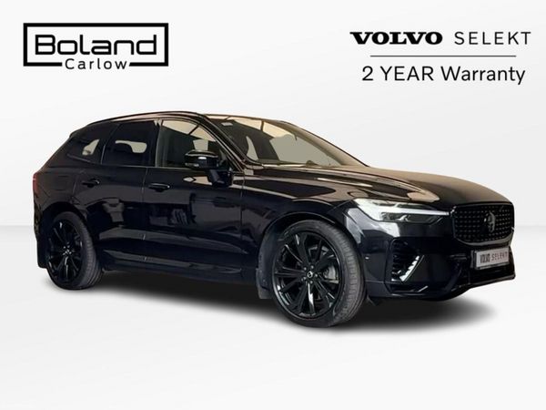 Volvo XC60 SUV, Petrol Plug-in Hybrid, 2024, Black