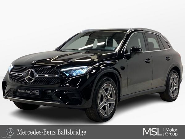 Mercedes-Benz GLC SUV, Diesel Plug-in Hybrid, 2026, Black