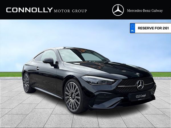 Mercedes-Benz CLE Coupe, Diesel, 2026, Black