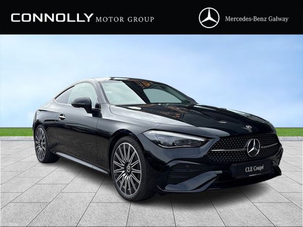 Mercedes-Benz CLE Coupe, Diesel, 2026, Black