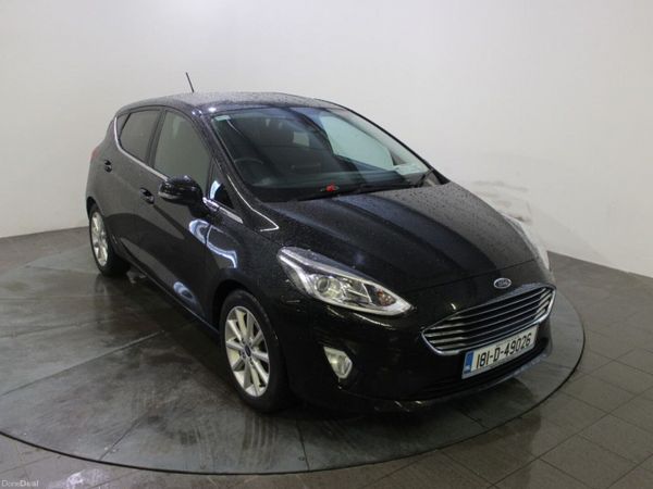 Ford Fiesta Hatchback, Petrol, 2018, Black