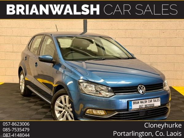Volkswagen Polo Hatchback, Petrol, 2016, Blue