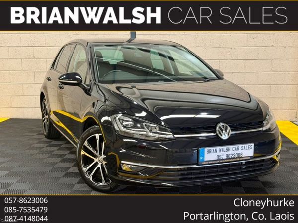 Volkswagen Golf Hatchback, Diesel, 2019, Black
