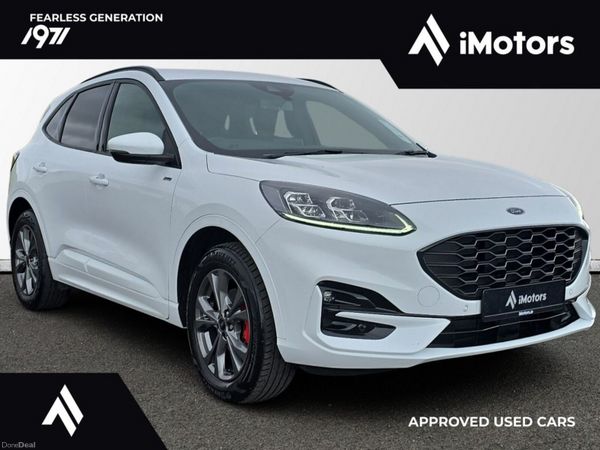 Ford Kuga SUV, Petrol Hybrid, 2022, White