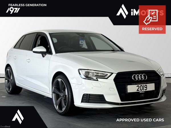 Audi A3 Hatchback, Petrol, 2019, White