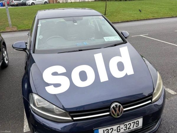 Volkswagen Golf Hatchback, Petrol, 2013, Navy