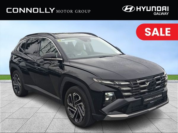 Hyundai Tucson SUV, Petrol Plug-in Hybrid, 2025, Black