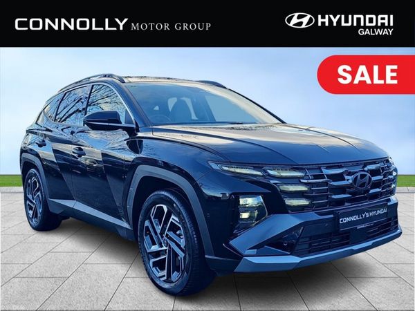 Hyundai Tucson SUV, Petrol Plug-in Hybrid, 2025, Black