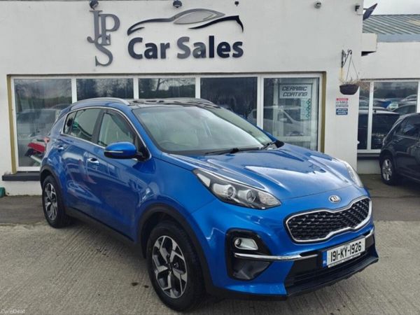 Kia Sportage SUV, Diesel, 2019, Blue